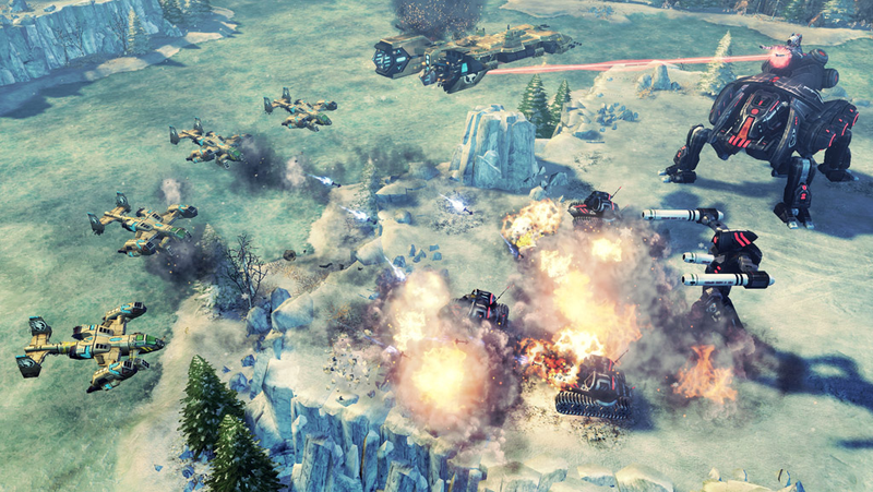 Illustration for article titled Six Snowy Scenes From Command & Conquer 4